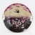 This stunning pair of vintage porcelain plates showcases hand-painted swallows in flight, surrounded by beautifully...