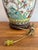 Vintage Asian Handpainted Lamp For Sale - Image 6 of 8