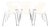 Series 7 Chairs in White Lacquered Veneer with Chrome Frame by Arne Jacobsen for Fritz Hansen, 1988, Set of 6 For Sale