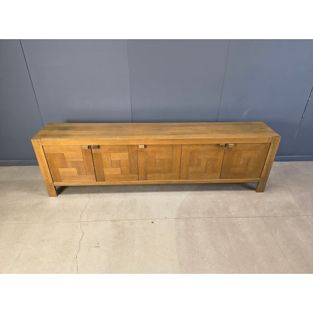 Vintage Graphical Sideboard by Frans Defour for Defour, 1970s For Sale - Image 9 of 12