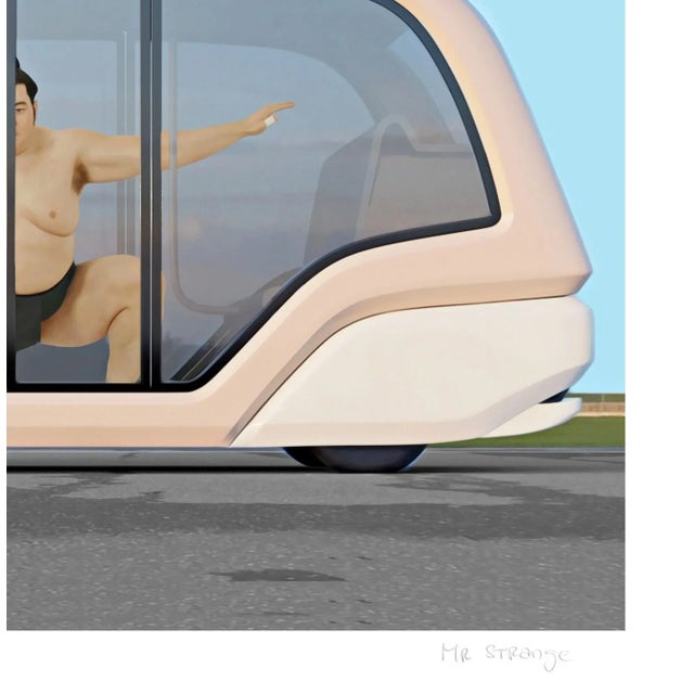 Mr Strange born in 1964 in Montpellier. FANTASTIC JAPAN! / 2022 Photomanipulation. Mr Strange (Jean-Marie Gitard) is a...