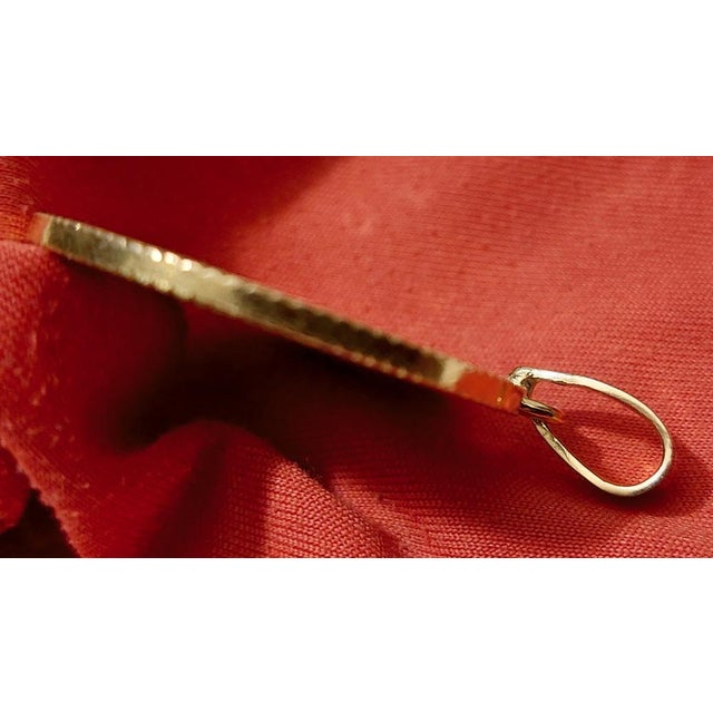 Handmade 18k Gold Coin Pendant, 1930s For Sale - Image 11 of 15