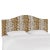 Kenmore Headboard in Caramel Linen Leopard, King For Sale In Chicago - Image 6 of 6