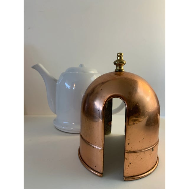 Vintage Ceramic Teapot Copper Tea Cosy Chairish