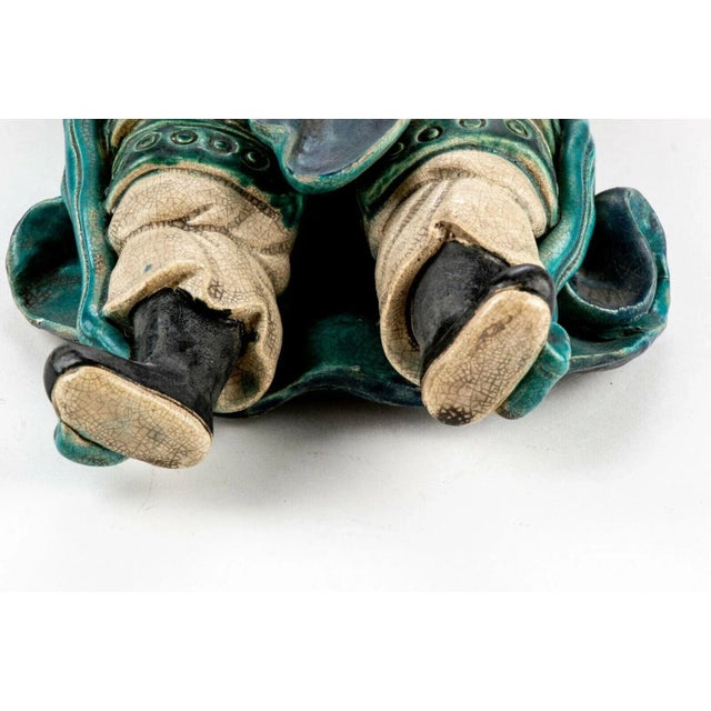 20th Century Qing Dynasty Chinese Warrior For Sale - Image 10 of 12