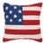 USA American Flag Red White and Blue Hook Pillow, 18" x 18" For Sale