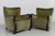 Danish Art Deco Green Velvet Lounge Chairs, 1930s, Set of 2 For Sale - Image 9 of 18