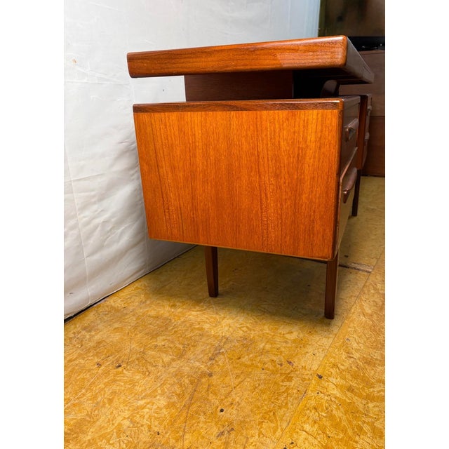 Vintage Teak Desk by Victor Wilkins for G-Plan, 1960 For Sale - Image 11 of 12