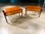 Wood Pair of Brazilian Mid-Century Nightstands in Caviúna Wood, Brazil, 1950s For Sale - Image 7 of 15