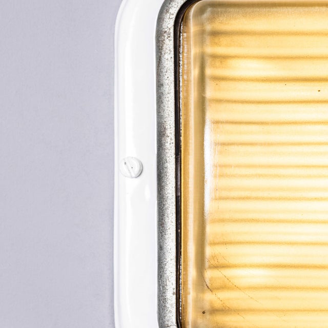 1940s French Train Wall or Ceiling Lamp, 1940s For Sale - Image 5 of 18
