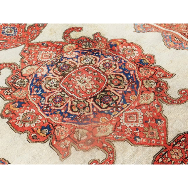 Tribal 1880s Antique Persian, Malayer Rug-4’1’x6’11" For Sale - Image 3 of 13
