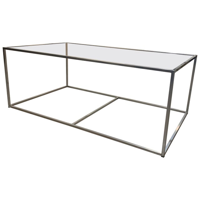 New Modern Iron Rectangular Table, Indoor or Outdoor For Sale - Image 15 of 18