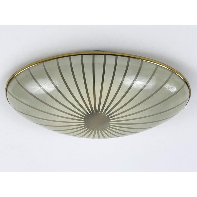 Mid-Century Modern Sconce or Flush Mount, Germany, 1950s For Sale - Image 10 of 18