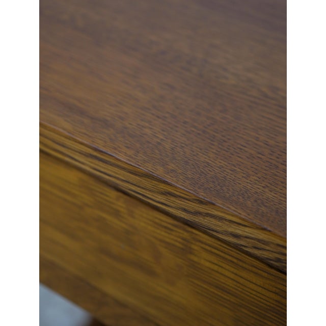 Stickley Harvey Ellis Inlay Oak Writing Desk For Sale - Image 10 of 18