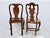 Queen Anne Mahogany Side Chair For Sale In Los Angeles - Image 6 of 8