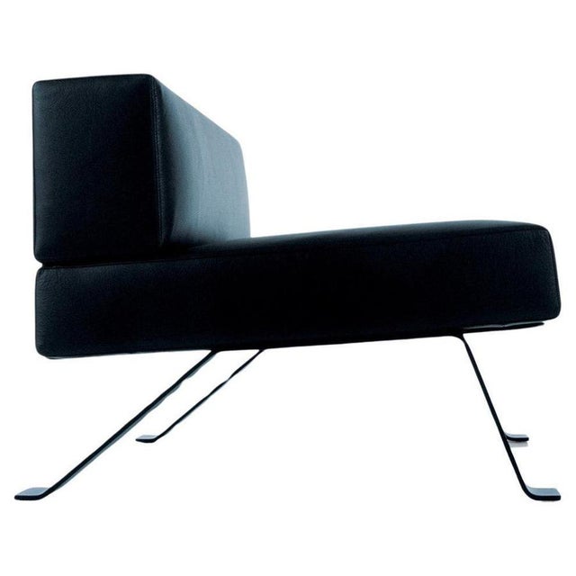 Ombra Easychair in Steel and Leather by Charlotte Perriand for Cassina, Italy For Sale - Image 9 of 9