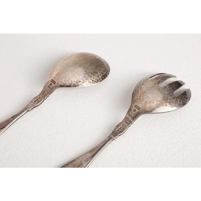 Model 42 Cutlery in Silver, 1930s, Set of 2 For Sale - Image 4 of 5