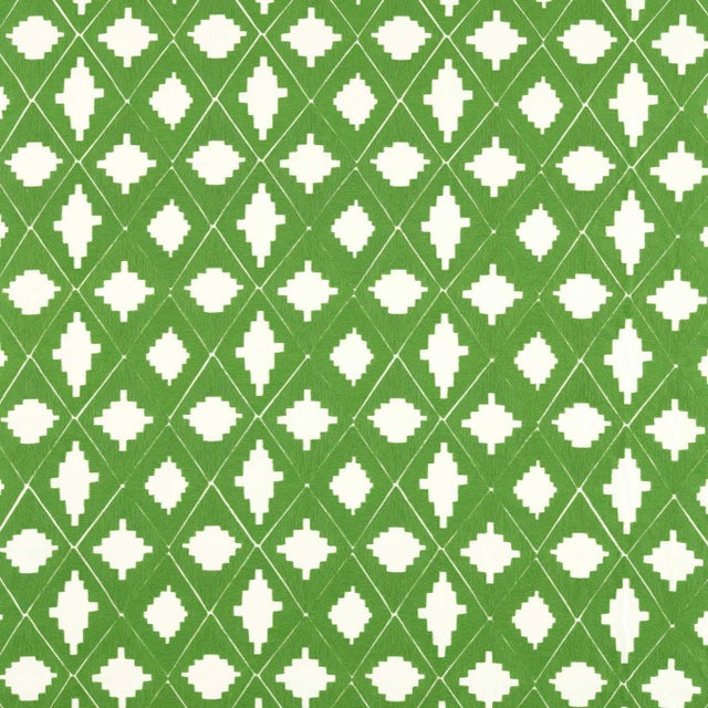 Harlequin Garden Terrace Fabric in Peridot/Pearl For Sale