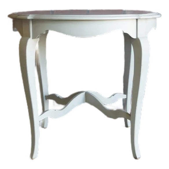 Ethan Allen Maison Round End Table For Sale