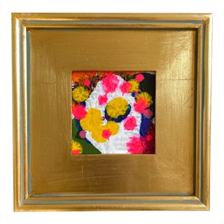 Happy Thoughts Mini Painting With Frame For Sale