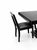 Art Deco Black Lacquer Dining Table with Extensions, 1930s For Sale - Image 5 of 12
