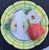 Vintage Trompe L’Oleil Plate of Apples For Sale - Image 9 of 12