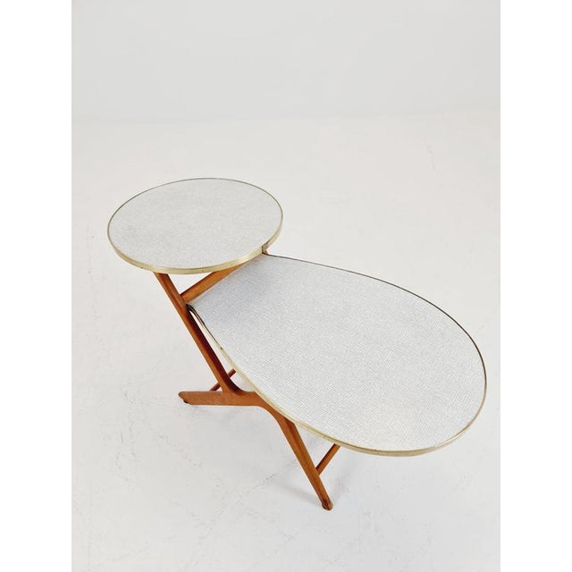 Large Mid-Century Minimalist German Plant Stand from Opal, 1950s For Sale - Image 6 of 17