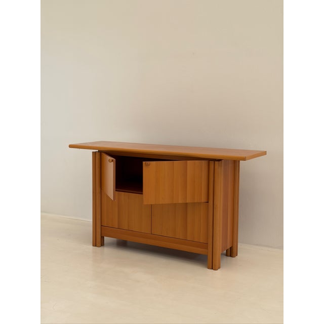 1980s Vintage Sideboard in Walnut, 1980s For Sale - Image 5 of 14