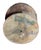 Antique Earthenware Storage Jar With Green Glaze and Staple Repair For Sale - Image 9 of 9