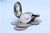 Silver Libra Holder with Reliefs For Sale - Image 3 of 10