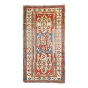 Late 19th Century Antique Zabihi Collection Bordjalou Kazak Rug