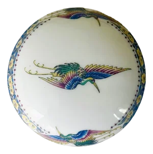 French Limoges Porcelain Candy Box, 1950s