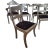 Silver Set 10 Moroccan Metal Clad Rams Head Dining Chairs For Sale - Image 8 of 9