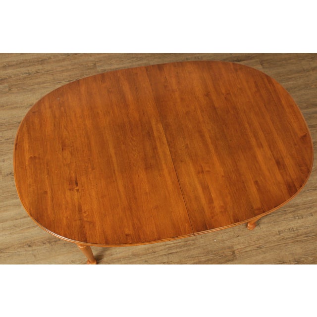 Ethan Allen 'Country Crossings' Maple Expandable Dining Table Chairish