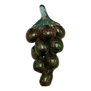 Italian Murano Art Glass Grape Cluster Sculpture
