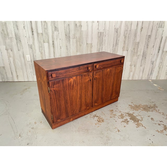 Danish Modern Rosewood Credenza For Sale - Image 9 of 12