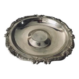 Vintage Sheridan Silver Plate Chip/ Cocktail Serving Bowl