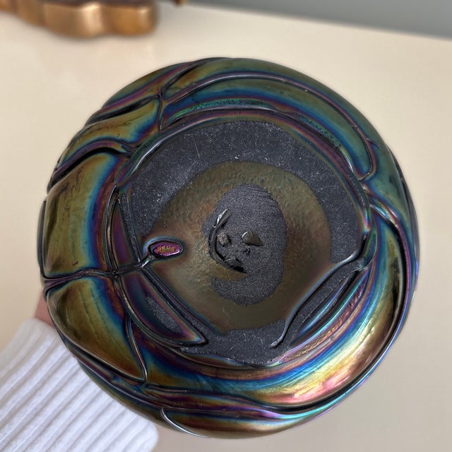 Glass Pallme-Konig & Habel Bohemian Art Glass For Sale - Image 7 of 8