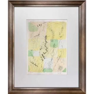 AbstractPaul Klee Lithograph Ltd Edition “Insekten" For Sale