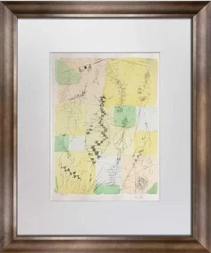 AbstractPaul Klee Lithograph Ltd Edition “Insekten"