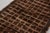 1950s Hand Knotted Vintage Tulu Rug Beige Brown Shag Pile Geometric Pattern For Sale - Image 5 of 8