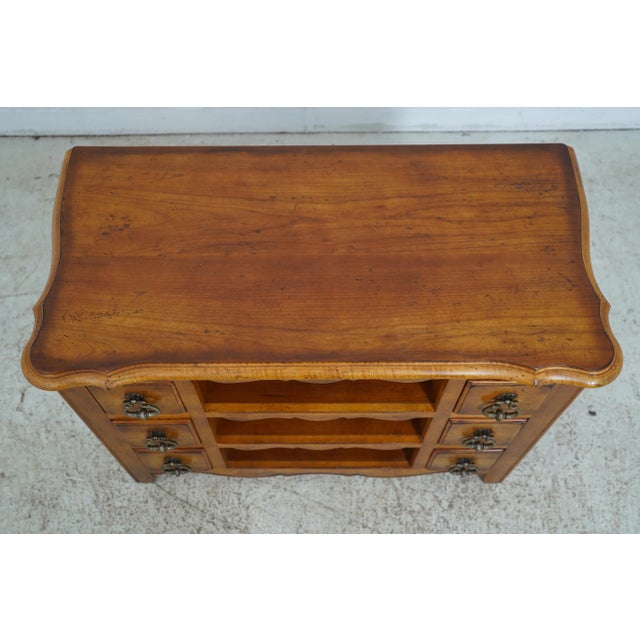 2000 - 2009 Century Country French Cherry Occasional Chest For Sale - Image 5 of 12