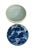 Chinoiserie Blue and White Round Porcelain Box 5.75" Diameter For Sale In New York - Image 6 of 8