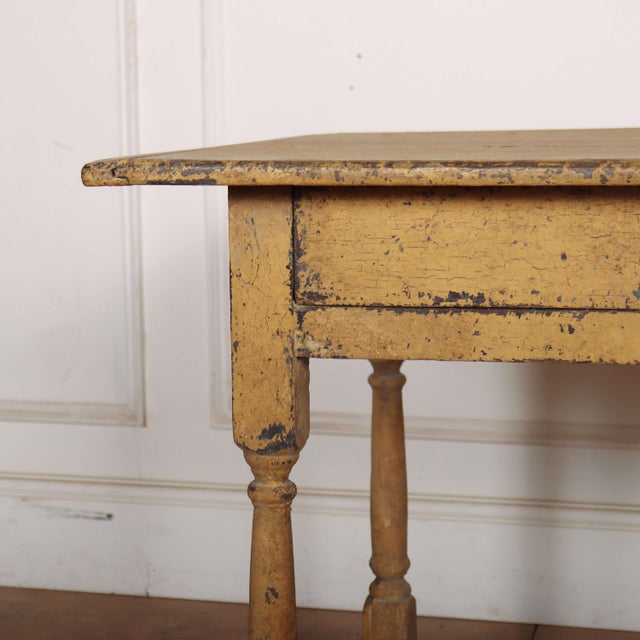 Goldenrod English Oak Side Table For Sale - Image 8 of 13