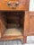 Brown Antique Victorian Oak Washstand With Storage and Towel Rack For Sale - Image 8 of 9