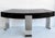 1980s 1980s Art Deco Style Lacquer, Stainless Steel Desk, Eugene Printz Style For Sale - Image 5 of 17