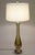 1970s XXL Murano Sommerso Thick Swirl Art Glass Brass Table Lamp Barovier Toso Italy For Sale - Image 11 of 13