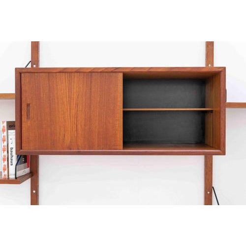3-Bay Cado Wall Unit by Poul Cadovius For Sale - Image 9 of 18