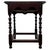 Brown Antique English Bobbin-Turned Oak Side Table, 1800s For Sale - Image 8 of 12