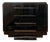 Art Deco Chest of Drawers in Black Lacquer, 1930 For Sale